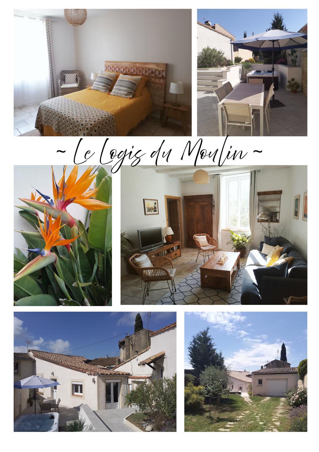 Le Logis Du Moulin, A 800M De La Cite Medievale Carcassonne Exteriér fotografie